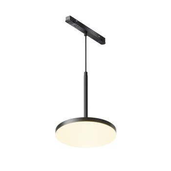 Spot magnetic pe șină Plato negru Maytoni, 15W, 3000K, H127