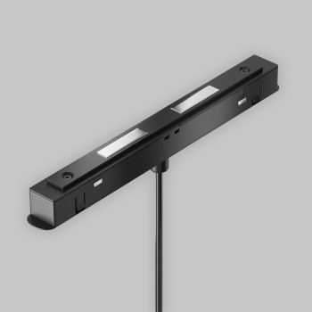 Spot magnetic pe șină Plato negru Maytoni, 15W, 3000K, H127