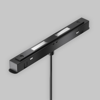 Spot magnetic pe șină Plato negru Maytoni, 15W, 3000K, H127