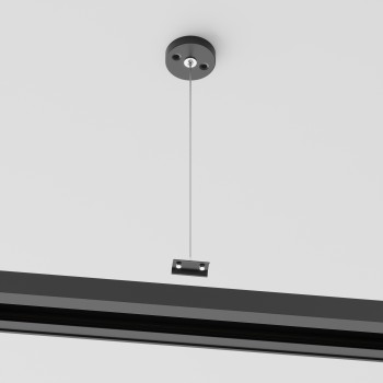 Accesoriu șină spoturi Accessories for tracks Unity Maytoni, L200, black
