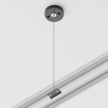Accesoriu șină spoturi Accessories for tracks Unity Maytoni, L200, black