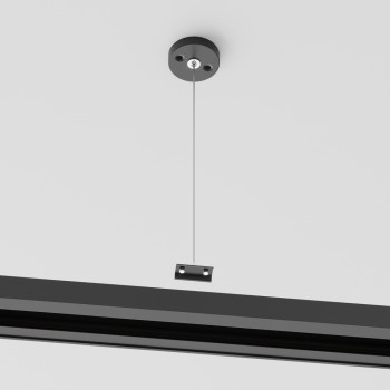 Accesoriu șină spoturi Accessories for tracks Unity Maytoni, L200, black