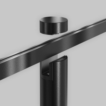 Spot magnetic pe șină Skim negru Maytoni, 3W