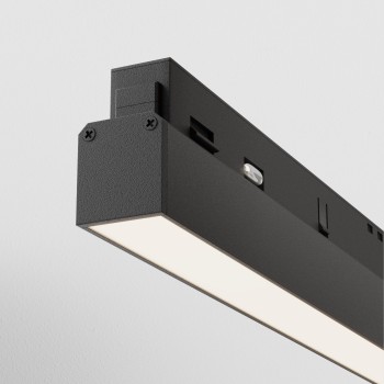 Spot magnetic pe șină Basis negru Maytoni, 24W, 4000K, L60