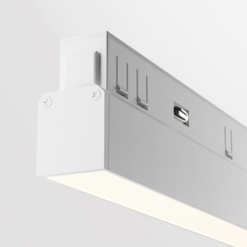 Spot magnetic pe șină Basis alb Maytoni, 12W, L30 (3)