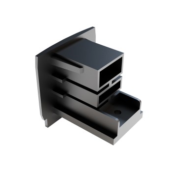 Accesoriu șină spoturi Accessories for tracks Trinity Maytoni, L3, black