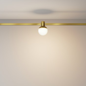 Spot magnetic pe șină Luna alamă Maytoni, 5W