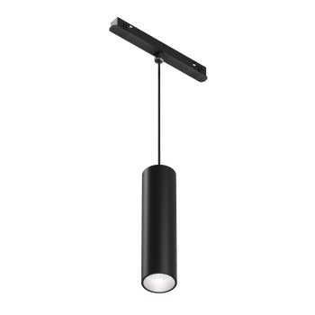 Pendul pe șină Focus LED negru Maytoni, 12W, L124