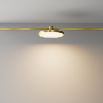 Spot magnetic pe șină Plato alamă Maytoni, 10W