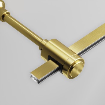 Accesoriu șină spoturi Accessories for tracks Flarity Maytoni, L3, H15, brass