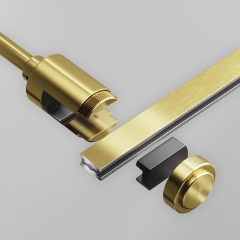 Accesoriu șină spoturi Accessories for tracks Flarity Maytoni, L3, H15, brass