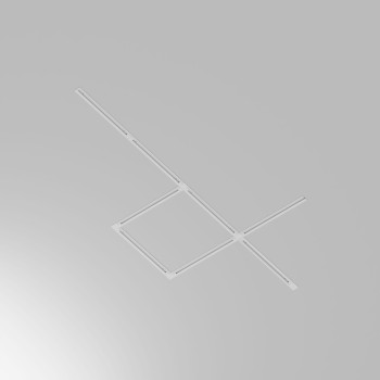 Șină spoturi Busbar trunkings Unity alb Maytoni, L202