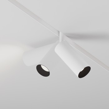 Spot magnetic pe șină Focus LED alb Maytoni, 12W, L19, H19, 24°