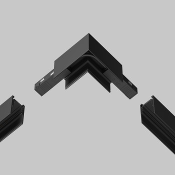 Accesoriu șină spoturi Accessories for tracks Exility Maytoni, L26, black