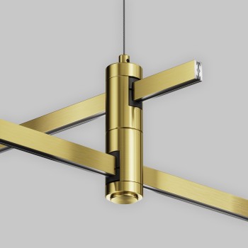 Accesoriu șină spoturi Accessories for tracks Flarity Maytoni, L4, H110, l3, brass, IP20