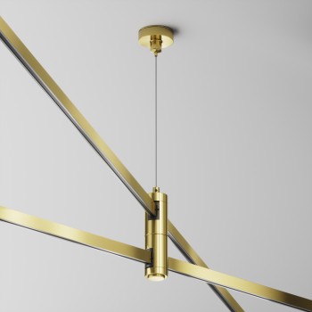 Accesoriu șină spoturi Accessories for tracks Flarity Maytoni, L4, H110, l3, brass, IP20
