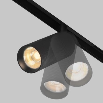 Spot magnetic pe șină Artisan negru Maytoni, 12W, 2700K