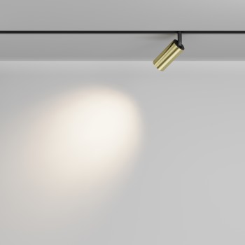 Spot magnetic pe șină Focus LED negru Maytoni, 5W, 3000K, L19