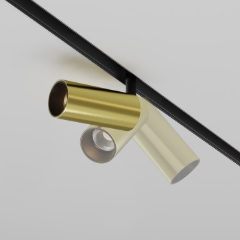 Spot magnetic pe șină Focus LED negru Maytoni, 5W, 3000K, L19