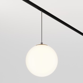 Pendul pe șină Luna negru Maytoni, 5W, 3000K