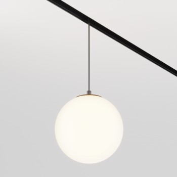 Pendul pe șină Luna negru Maytoni, 5W, 3000K