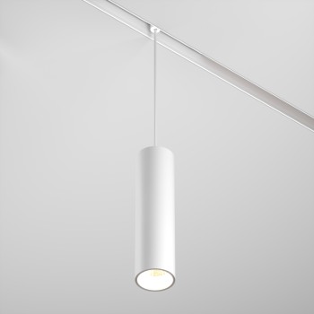Pendul pe șină Focus LED alb Maytoni, 12W, L20