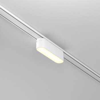 Spot magnetic pe șină Basis alb Maytoni, 6W, 3000K