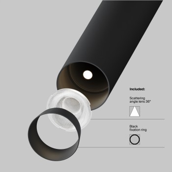 Spot magnetic pe șină Focus T alb Maytoni, 6W