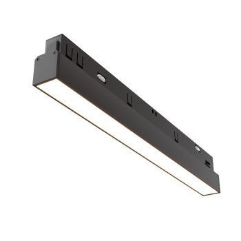 Spot magnetic pe șină Basis negru Maytoni, 12W, 3000K, L30