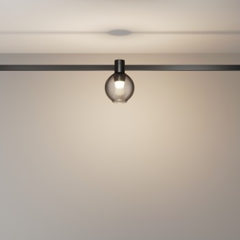 Spot magnetic pe șină Bubble negru Maytoni, 3W