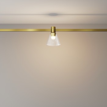 Spot magnetic pe șină Bianca alamă Maytoni, 3W