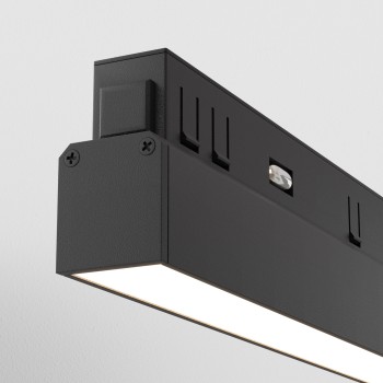 Spot magnetic pe șină Basis negru Maytoni, 12W, 4000K, L30