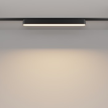 Spot magnetic pe șină Basis negru Maytoni, 16W