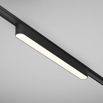 Spot magnetic pe șină Basis negru Maytoni, 16W