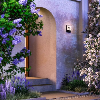 Aplică exterior LED exterior Row grafit Maytoni, IP44