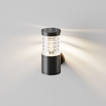 Aplică exterior LED exterior Spir grafit Maytoni, IP54