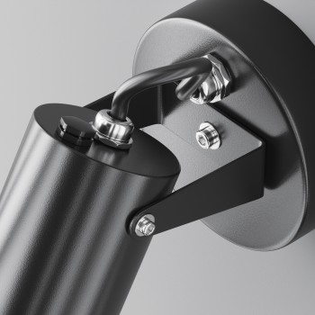 Aplică exterior exterior Scope negru Maytoni, IP65