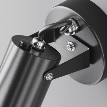 Aplică exterior exterior Scope negru Maytoni, IP65