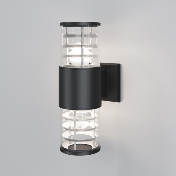 Aplică exterior exterior Bronx negru Maytoni, IP54, H32