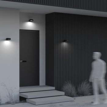 Aplică exterior LED exterior Share grafit Maytoni, IP54