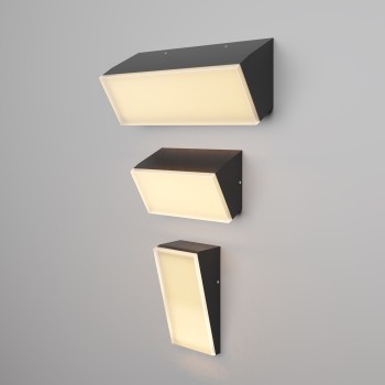 Aplică exterior LED exterior Brick grafit Maytoni, IP54, H18