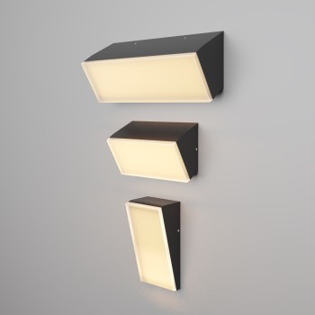 Aplică exterior LED exterior Brick grafit Maytoni, IP54, H18