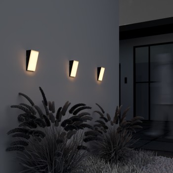 Aplică exterior LED exterior Brick grafit Maytoni, IP54, H18