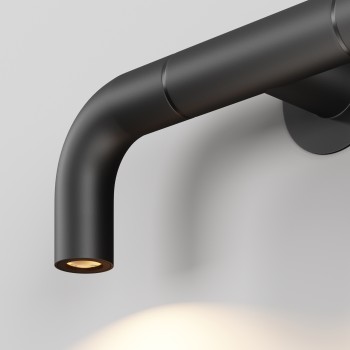 Aplică exterior LED exterior Sleek grafit Maytoni, IP65, 4W