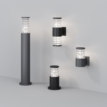 Aplică exterior exterior Bronx negru Maytoni, IP54, H20