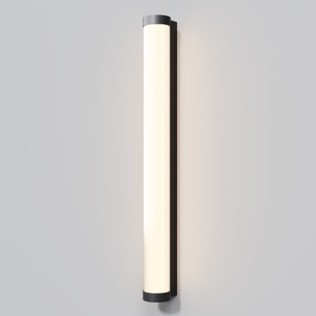 Aplică exterior LED exterior Rounge negru Maytoni, IP54, H50