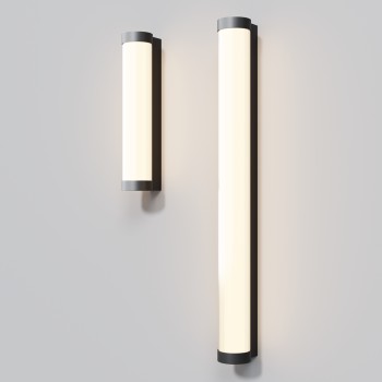 Aplică exterior LED exterior Rounge negru Maytoni, IP54, H30