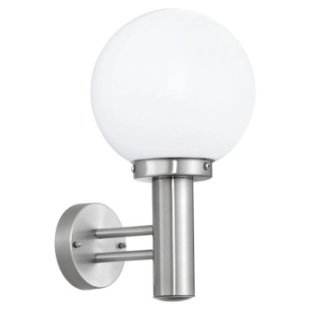Aplica exterior NISIA - 30205 Eglo, E27, 1x60W, otel inoxidabil - 1