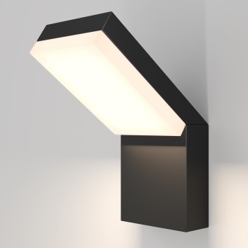 Aplică exterior LED exterior Paso negru Maytoni, IP54