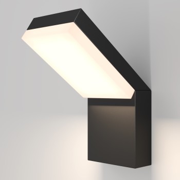 Aplică exterior LED exterior Paso negru Maytoni, IP54